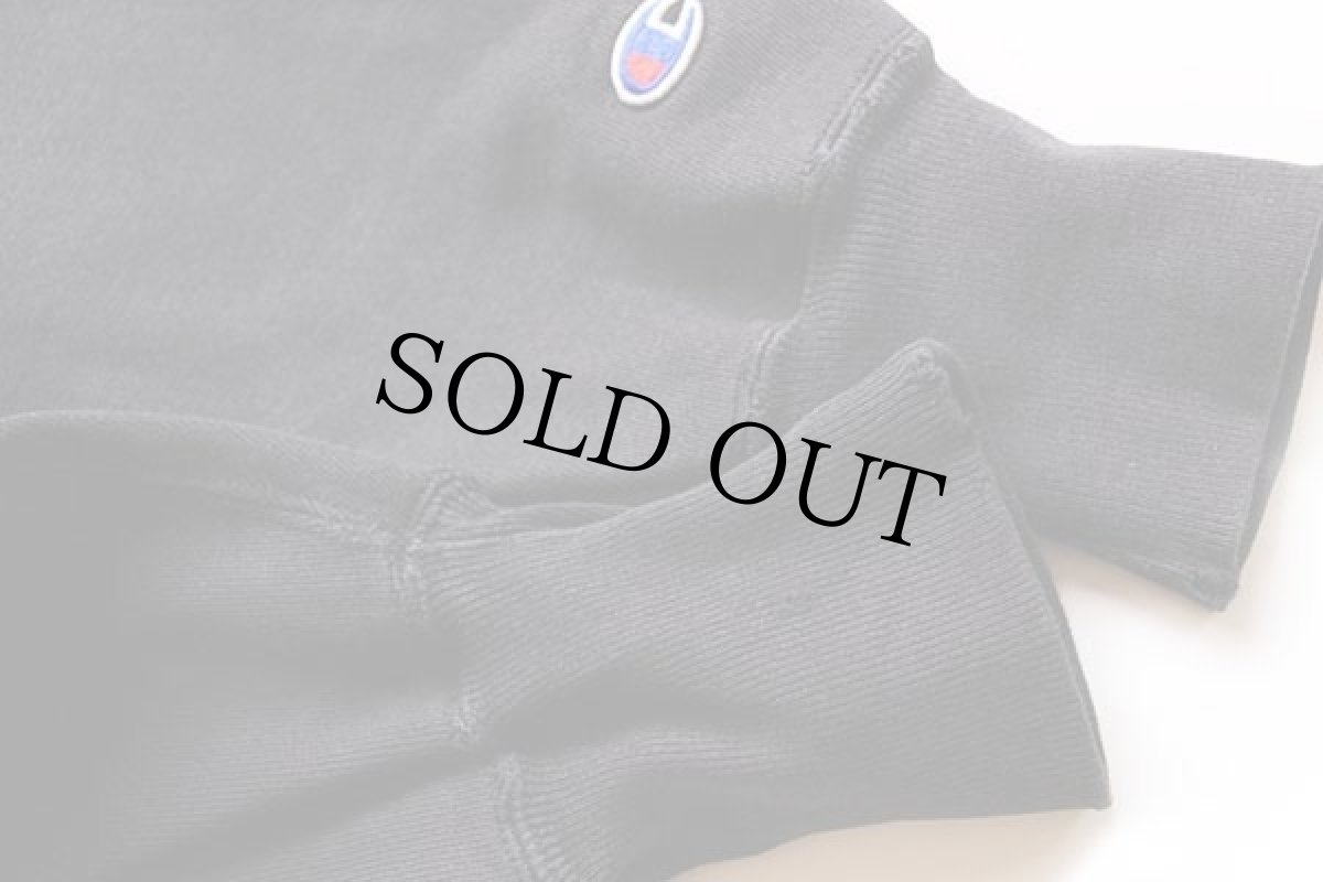 画像5: 90s メキシコ製 Championチャンピオン AUGSBURG COLLEGE リバースウィーブ スウェット 黒 XL (5)