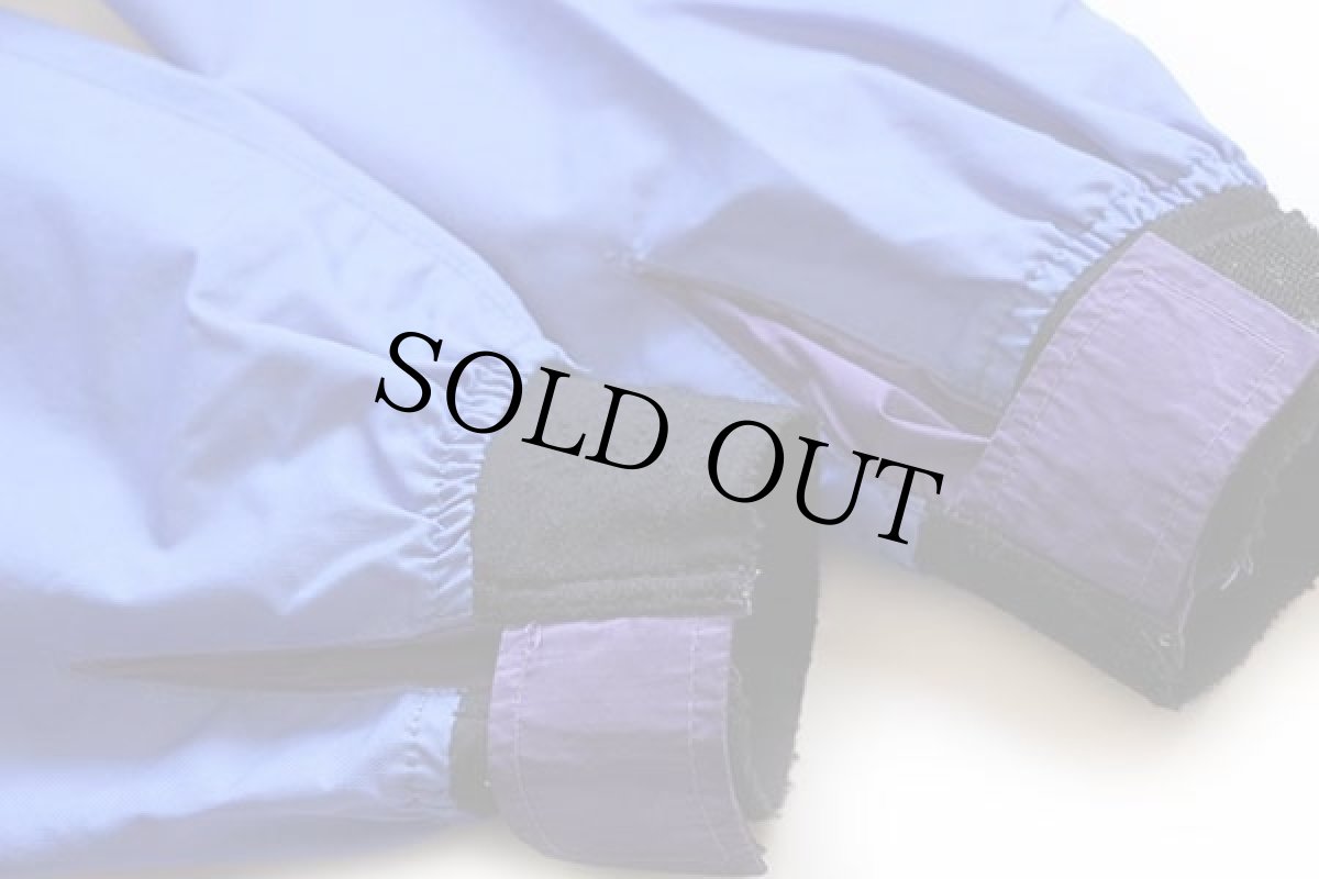 画像8: 90s patagoniaパタゴニア ナイロン カヤック パドリングジャケット 青 M (8)