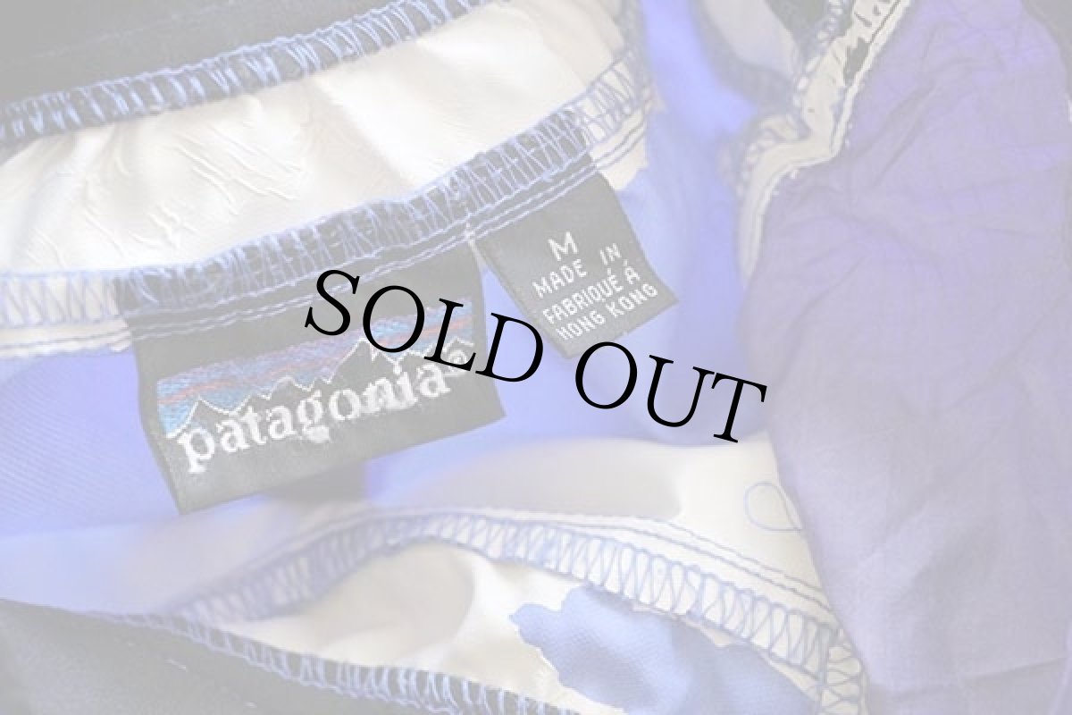 画像4: 90s patagoniaパタゴニア ナイロン カヤック パドリングジャケット 青 M (4)