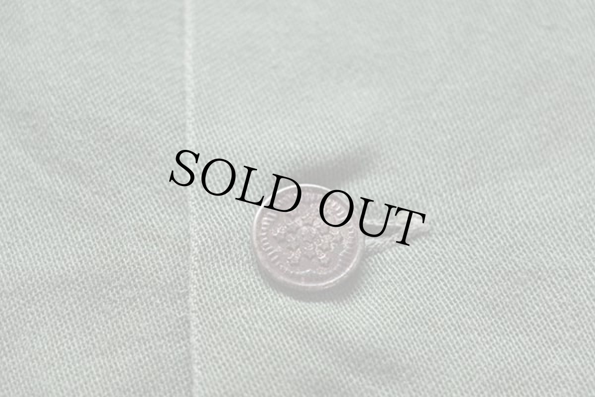 画像5: 50s 米軍 U.S.ARMY FRUIT OF THE LOOM パッチ付き 13スター コットンサテン ユーティリティシャツ オリーブグリーン (5)