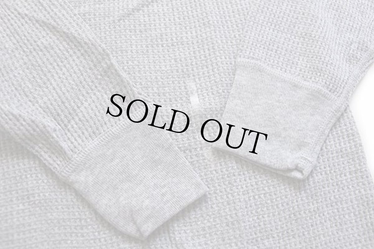 画像4: デッドストック★90s USA製 NORTHWEST TERRITORY サーマルシャツ 杢グレー XL (4)