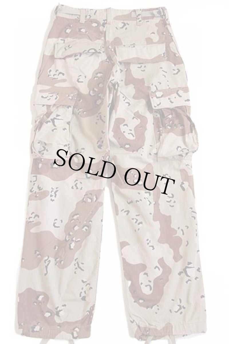 画像3: 90s 米軍 U.S.ARMY チョコチップ デザートカモ BDU カーゴパンツ XS-XS★Wranglerラングラー (3)