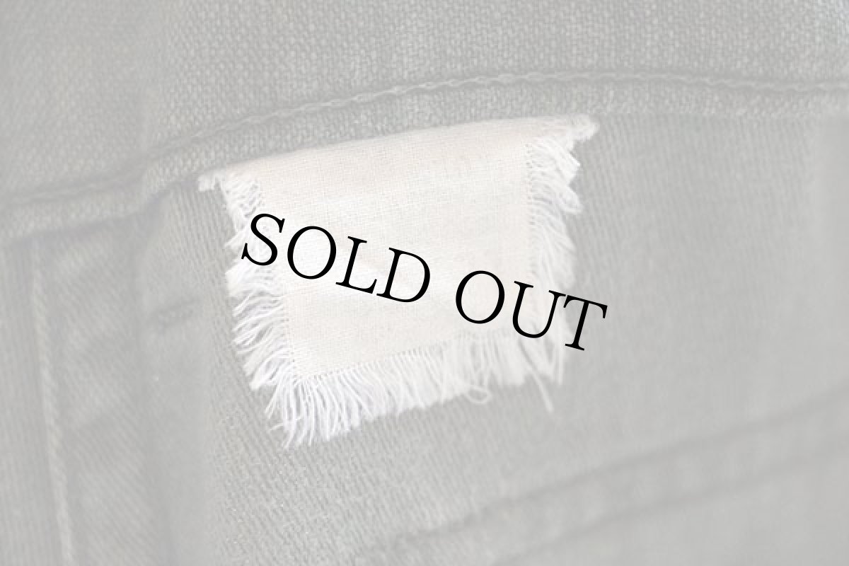 画像6: 60s 米軍 U.S.ARMY コットンサテン ユーティリティ ベイカーパンツ オリーブグリーン w36★G (6)