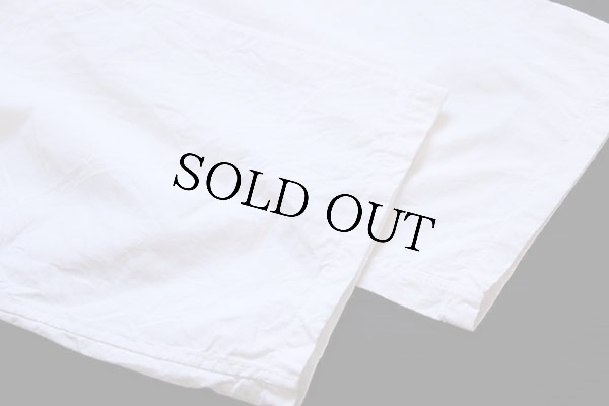 画像6: ビンテージ イタリア軍 コットン スノーカモ パーカー 白 (6)