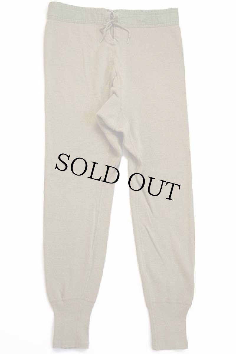 画像3: 50s 米軍 ドロワーズ コットン×ウール インナーパンツ オリーブドラブ 32 (3)