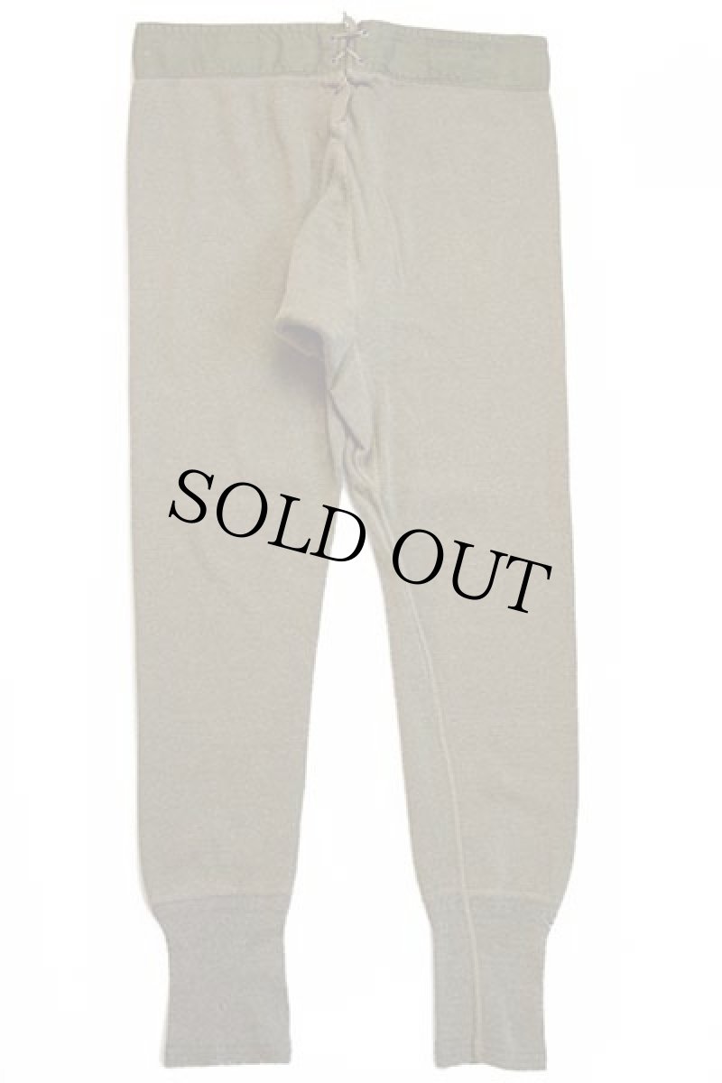 画像3: 50s 米軍 ドロワーズ コットン×ウール インナーパンツ オリーブドラブ 34 (3)