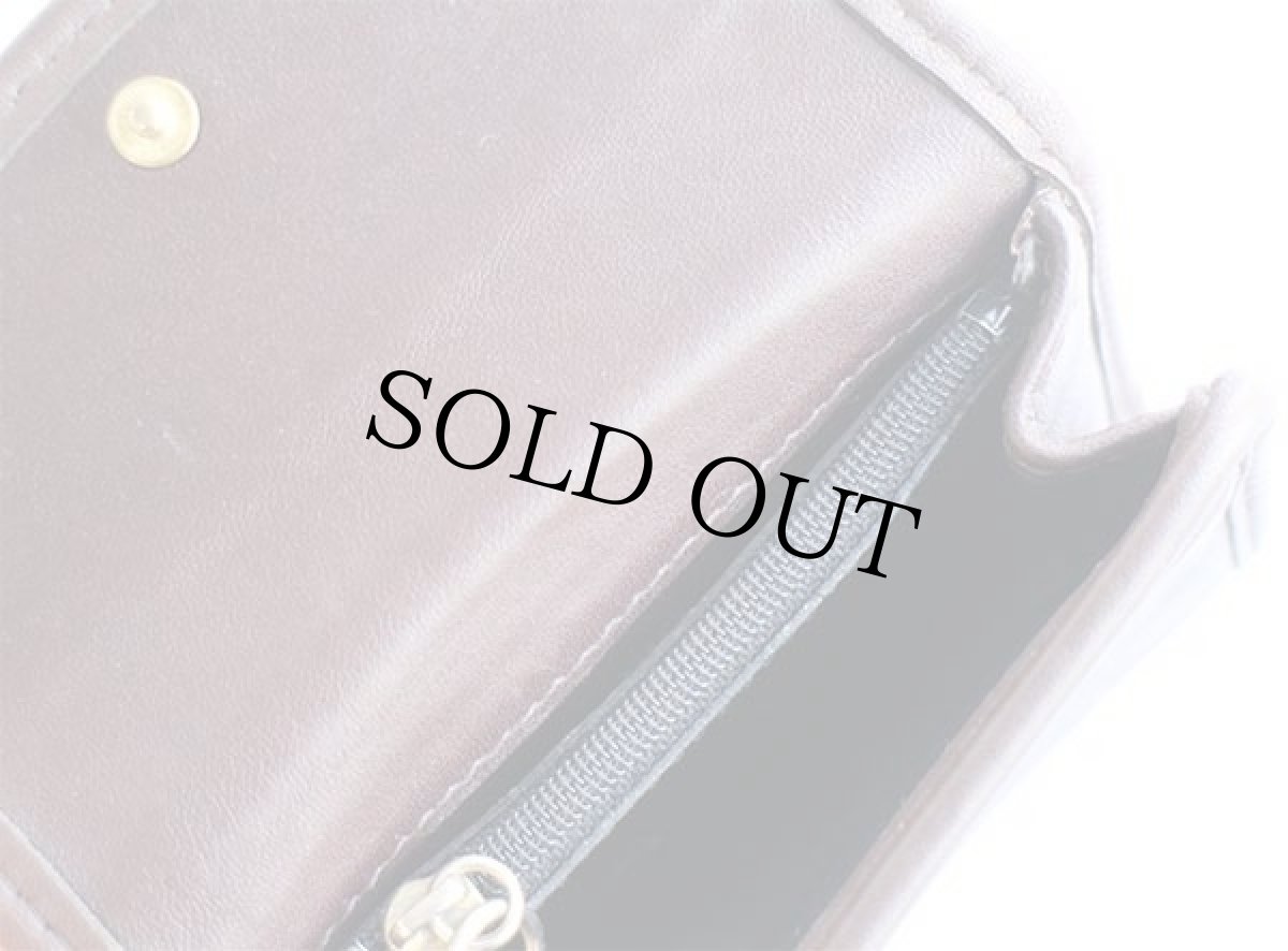 画像7: COACH オールド コーチ レザー コインケース 焦げ茶★ウォレット (7)