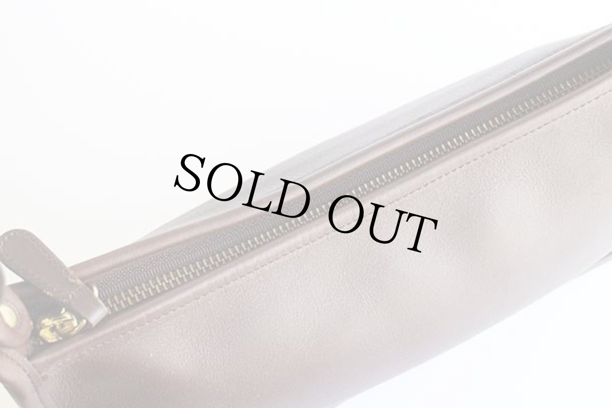 画像7: USA製 COACH オールド コーチ レザー ハンドバッグ 焦げ茶★9071 (7)