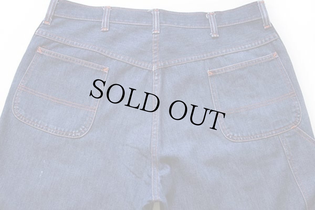 画像5: 70s JCPenney BIGMACビッグマック デニム ペインターパンツ w36 (5)