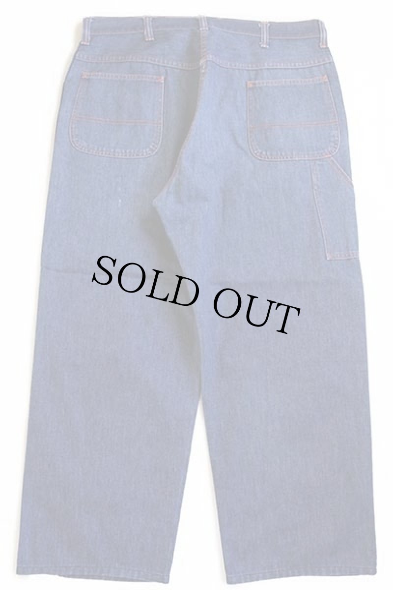 画像3: 70s JCPenney BIGMACビッグマック デニム ペインターパンツ w36 (3)