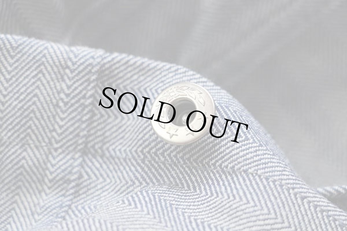 画像7: デッドストック★00s Dickiesディッキーズ HBT ヘリンボーンツイル オールインワン 38-RG★つなぎ (7)