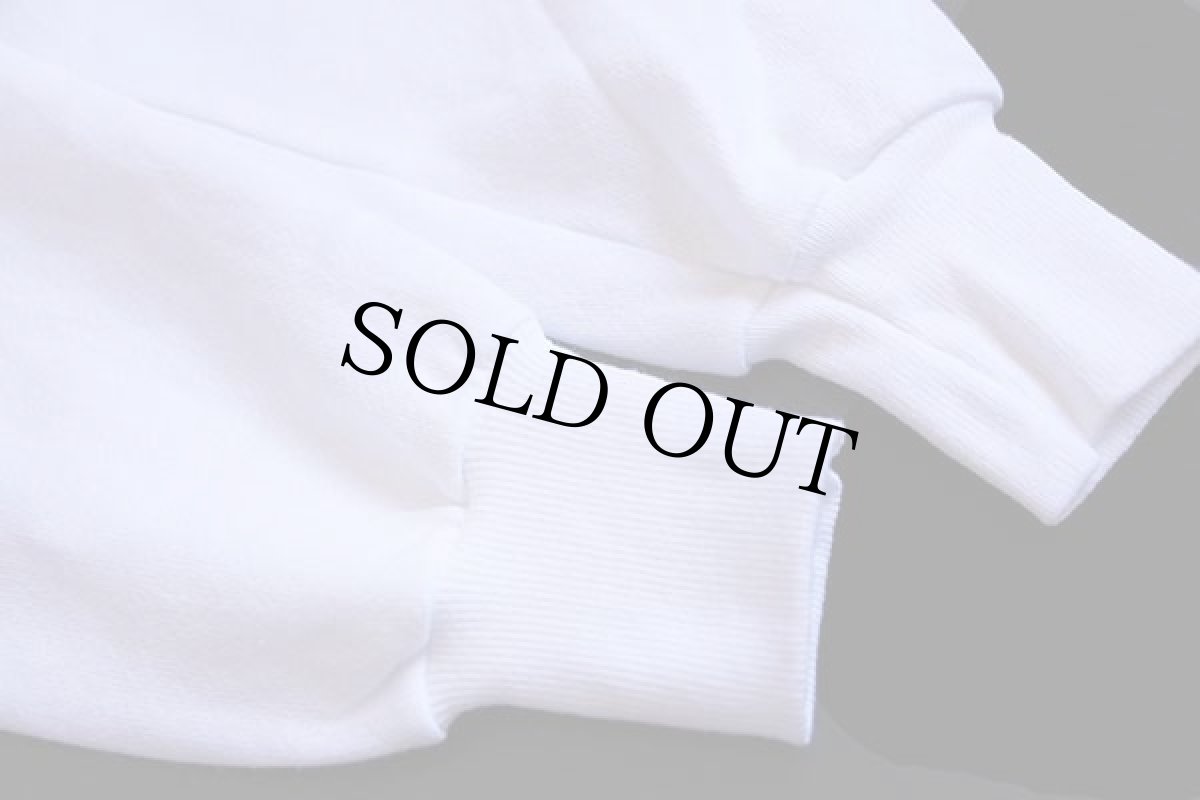 画像6: デッドストック★90s USA製 Hanes NOT T.R.O.L.L.DUDE トロール スウェット 白×蛍光 S★A (6)