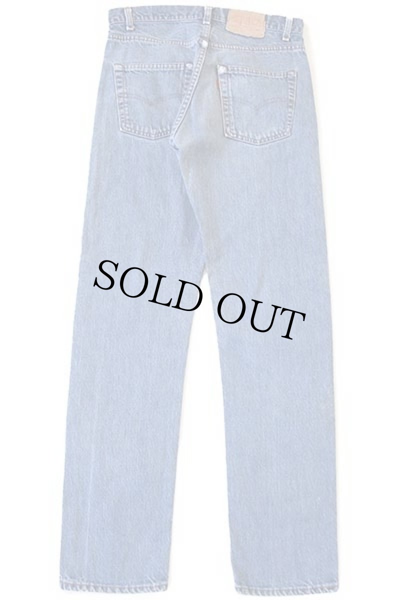画像3: 80s USA製 Levi'sリーバイス 505 黒カン デニムパンツ w32 L33 (3)