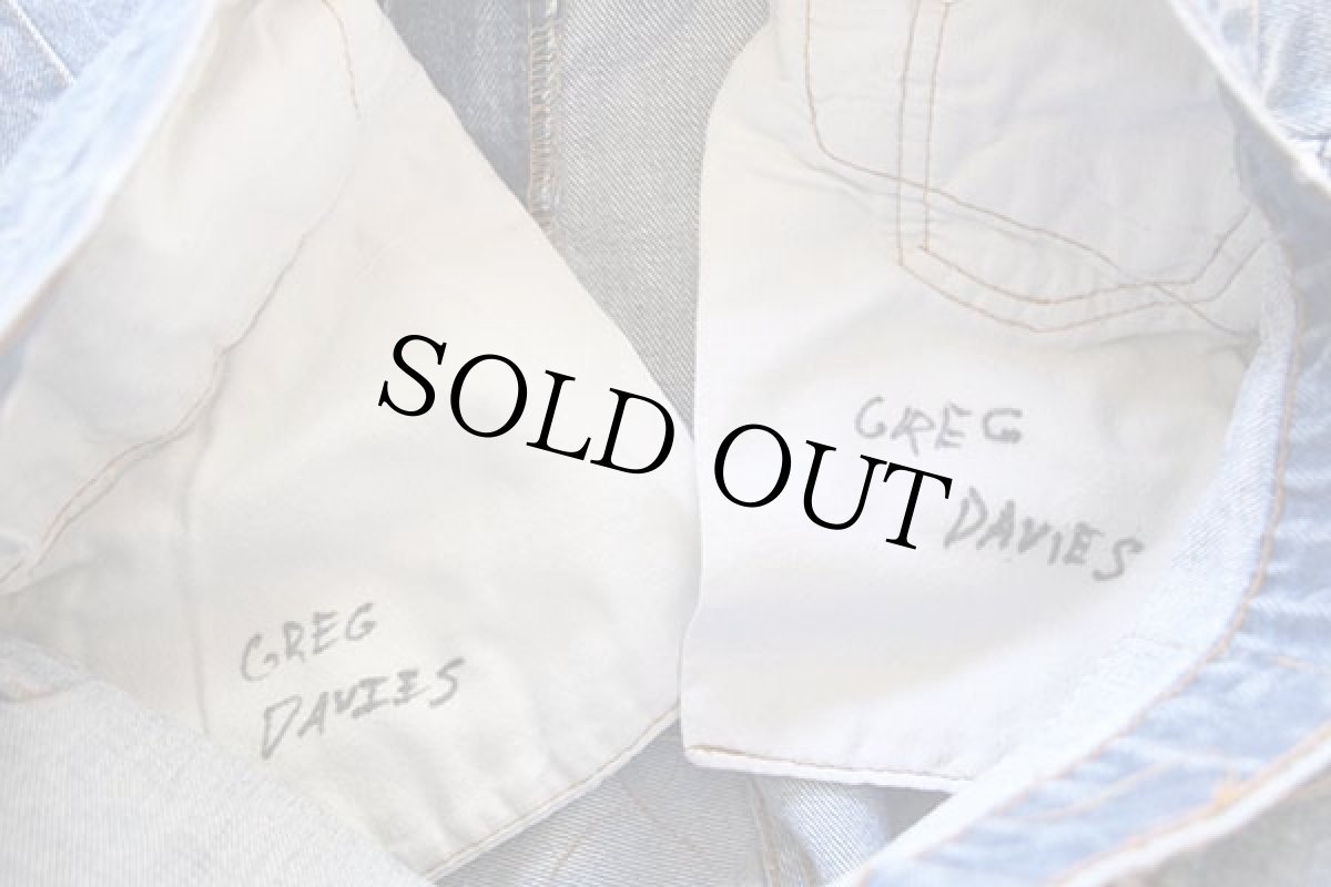 画像11: 80s USA製 Levi'sリーバイス 505 黒カン デニムパンツ w32 L33 (11)