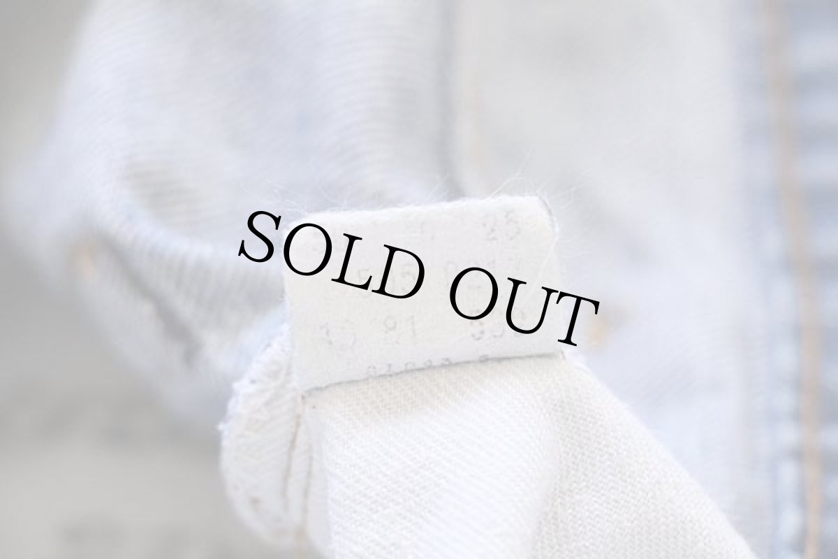 画像8: 80s USA製 Levi'sリーバイス 505 黒カン デニムパンツ w32 L33 (8)