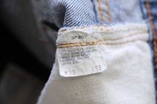 画像7: 80s USA製 Levi'sリーバイス 505 黒カン デニムパンツ w32 L33 (7)