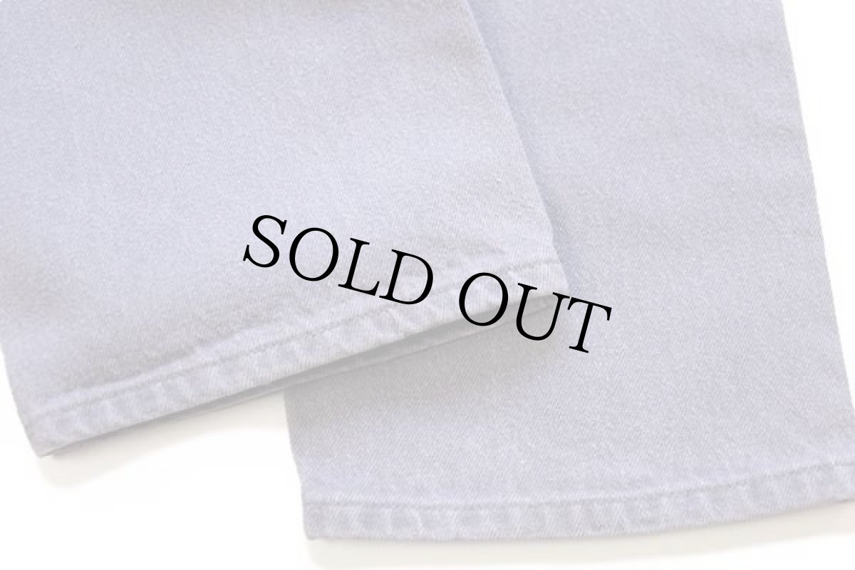 画像7: 90s USA製 Leeリー 200-0204 グレー デニムパンツ w34 L34 (7)