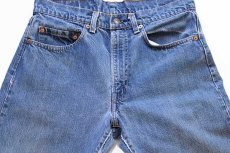 画像4: 80s USA製 Levi'sリーバイス 505 黒カン デニムパンツ w32 L33 (4)