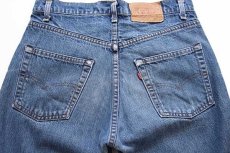 画像5: 80s USA製 Levi'sリーバイス 505 黒カン デニムパンツ w32 L33 (5)