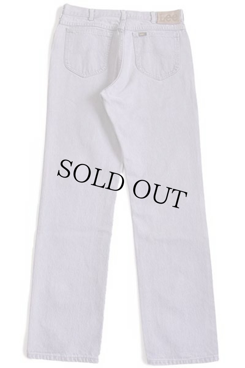 画像3: 90s USA製 Leeリー 200-0204 グレー デニムパンツ w34 L34 (3)