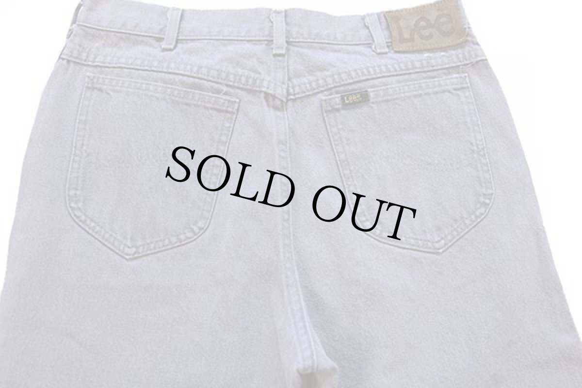 画像5: 90s USA製 Leeリー 200-0204 グレー デニムパンツ w34 L34 (5)