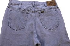 画像5: 90s USA製 Leeリー 200-0204 グレー デニムパンツ w34 L34 (5)