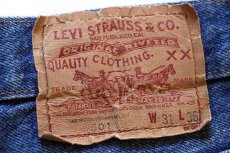 画像6: 80s USA製 Levi'sリーバイス 501 デニムパンツ w31 (6)