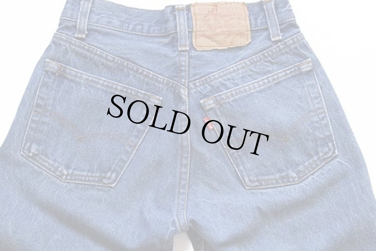 画像5: 80s USA製 Levi'sリーバイス 501 デニムパンツ w25 (5)