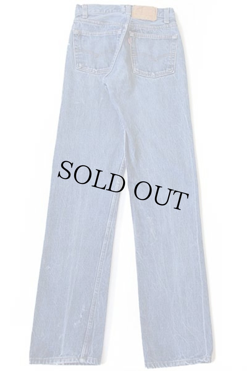 画像3: 80s USA製 Levi'sリーバイス 501 デニムパンツ w25 (3)