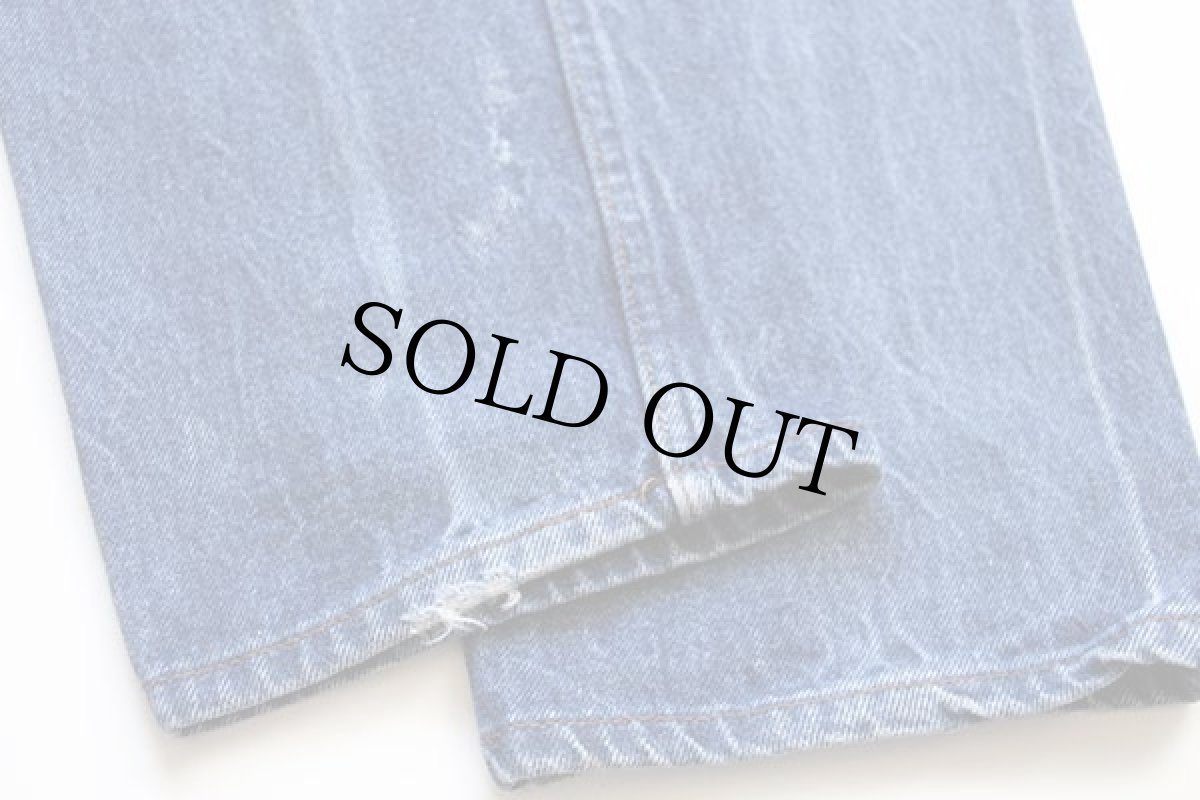 画像8: 80s USA製 Levi'sリーバイス 501 デニムパンツ w25 (8)