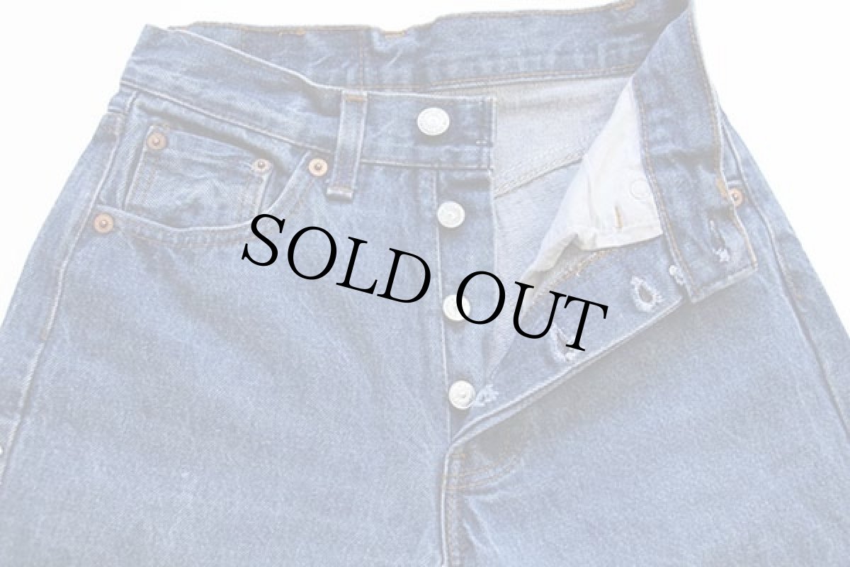 画像4: 80s USA製 Levi'sリーバイス 501 デニムパンツ w25 (4)