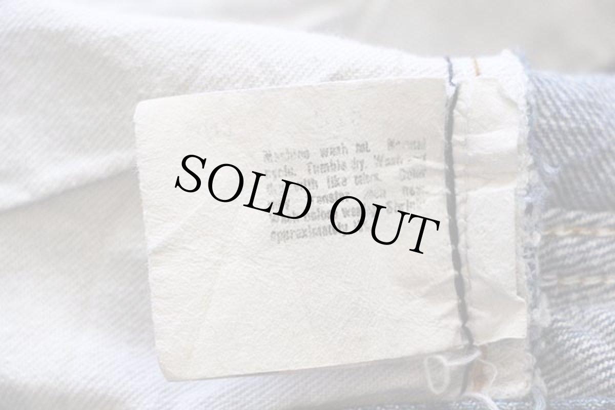 画像7: 80s USA製 Levi'sリーバイス 501 デニムパンツ w25 (7)