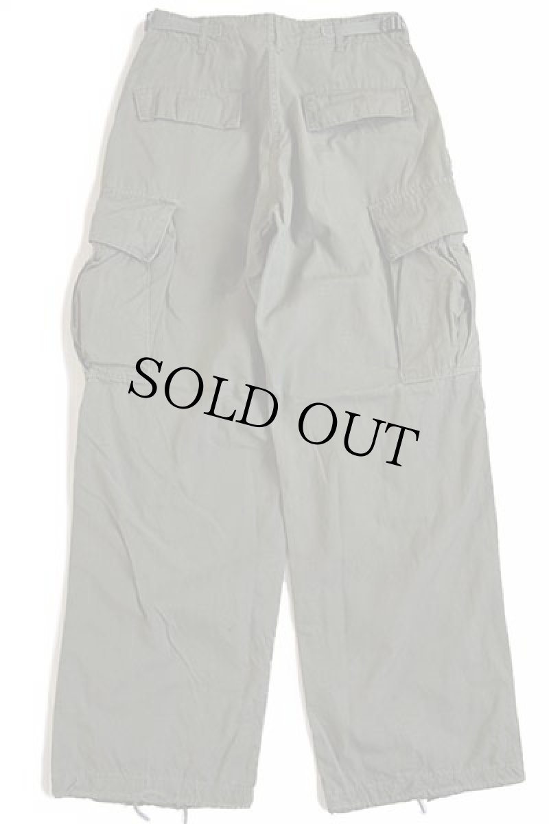 画像3: 60s 米軍 U.S.ARMY ジャングルファティーグパンツ オリーブグリーン R-S (3)