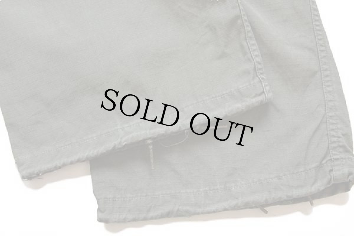 画像8: 60s 米軍 U.S.ARMY ジャングルファティーグパンツ オリーブグリーン R-S (8)