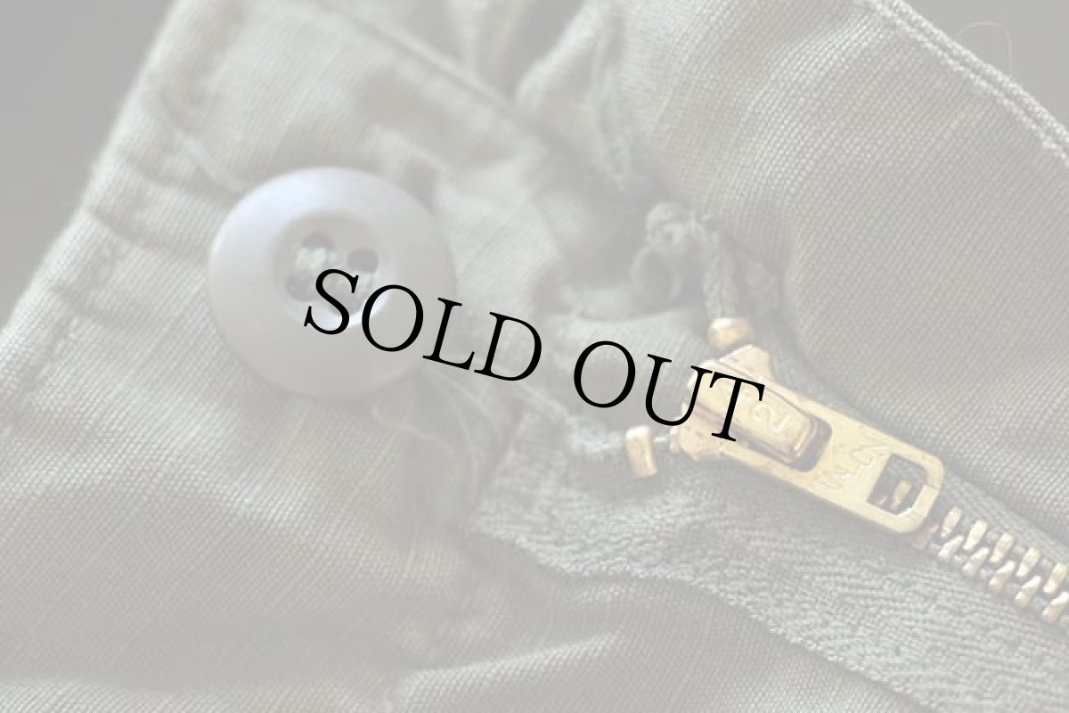 画像7: 60s 米軍 U.S.ARMY ジャングルファティーグパンツ オリーブグリーン R-S (7)