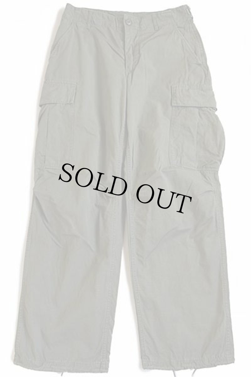 画像2: 60s 米軍 U.S.ARMY ジャングルファティーグパンツ オリーブグリーン R-S (2)