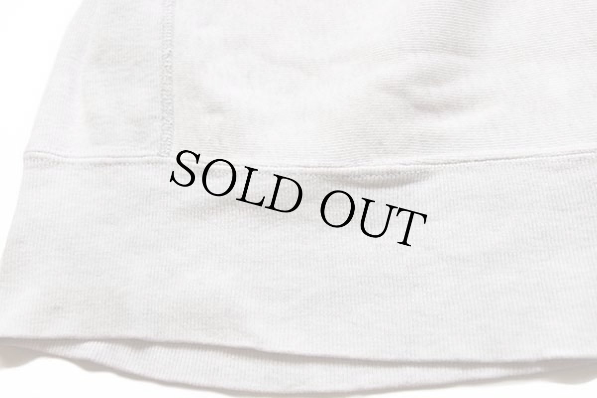 画像6: 70s USA製 Championチャンピオン 単色タグ COLORADO STATE 四段中抜き 染み込みプリント リバースウィーブ スウェット オートミール S (6)