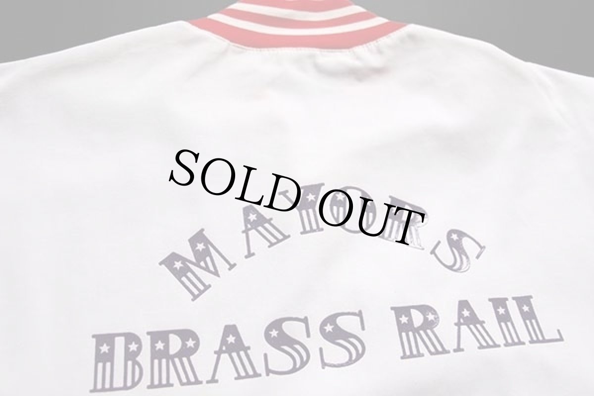 画像4: 70s Championチャンピオン ランタグ MAYORS BRASS RAIL コットンジャケット 白 XL (4)