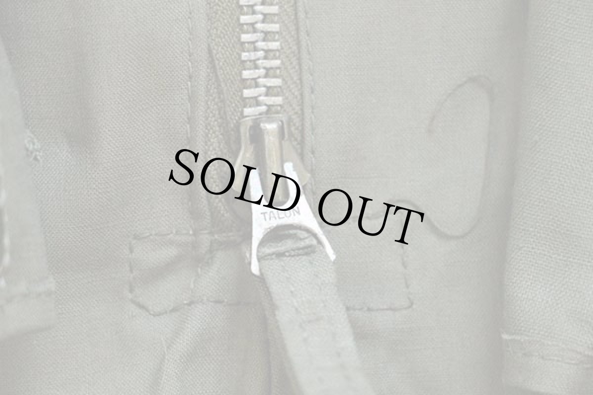 画像6: 40s 米軍 U.S.NAVY N-2 デッキ レインパンツ オリーブドラブ M★オーバーオール (6)