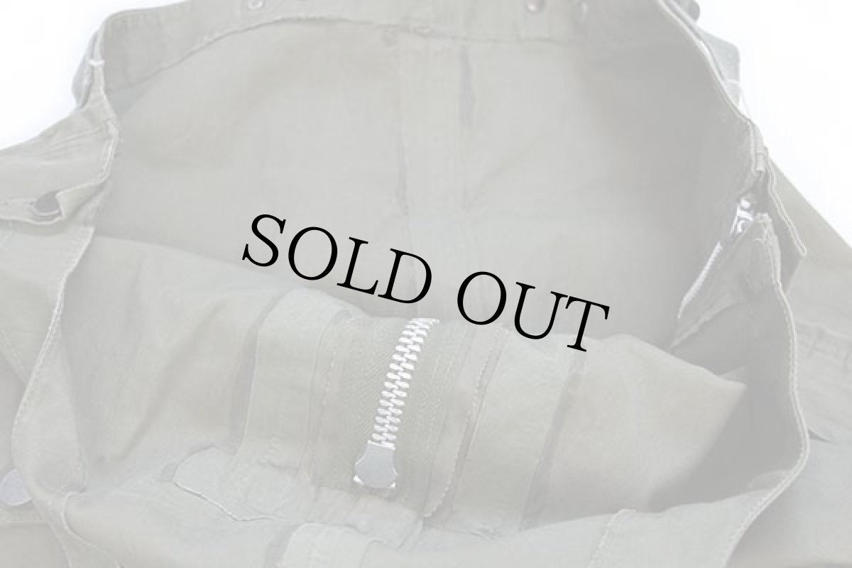 画像8: 50s N-2 デッキ レインパンツ サイドジップ付き オリーブドラブ S★オーバーオール (8)