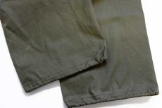 画像10: 40s 米軍 U.S.NAVY N-2 デッキ レインパンツ オリーブドラブ M★オーバーオール (10)