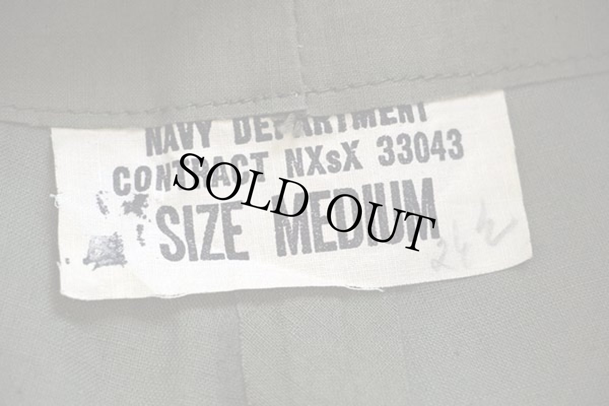 画像5: 40s 米軍 U.S.NAVY N-2 デッキ レインパンツ オリーブドラブ M★オーバーオール (5)