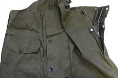 画像7: 50s N-2 デッキ レインパンツ サイドジップ付き オリーブドラブ S★オーバーオール (7)