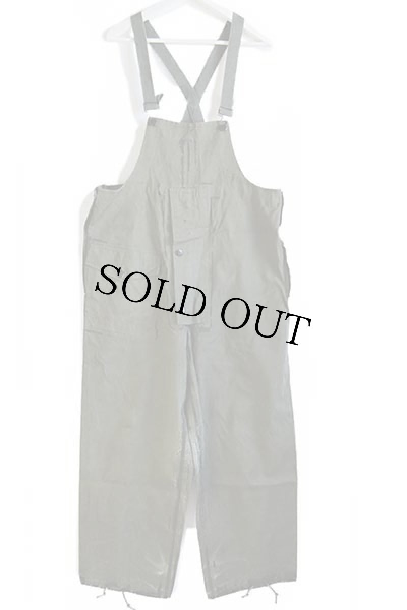 画像2: 50s N-2 デッキ レインパンツ サイドジップ付き オリーブドラブ S★オーバーオール (2)