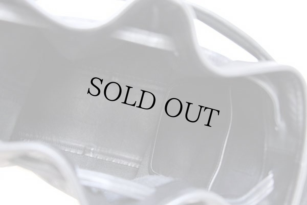 画像8: USA製 COACH オールド コーチ 巾着 レザー ハンドバッグ 黒★9166 (8)