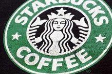 画像4: 90s USA製 STARBUCKS COFFEE スターバックス コーヒー ロゴ スウェット 黒 XL (4)