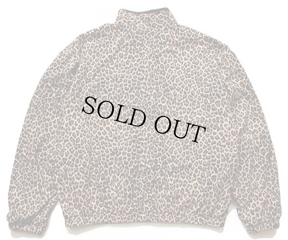 画像2: 90s USA製 LILY'S レオパード柄 ポリエステル ジャケット XL (2)