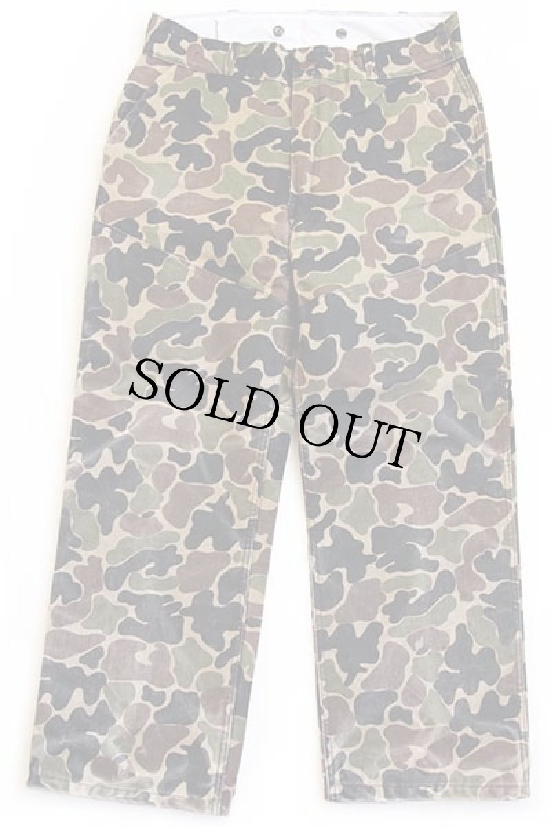 画像2: 80s USA製 BONE-DRY RED HEADレッドヘッド ダックハンターカモ ダック地 ハンティングパンツ w34 (2)