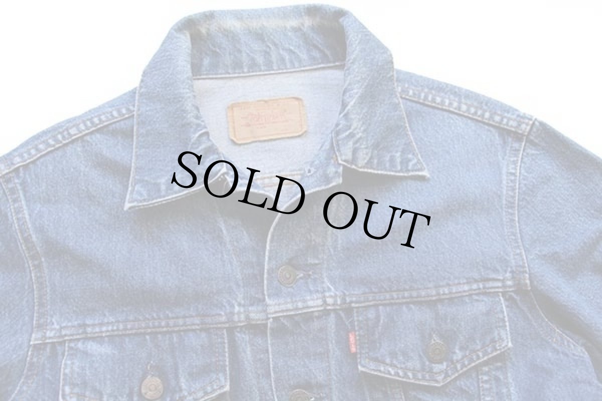 画像3: 80s カナダ製 Levi'sリーバイス 70506 デニムジャケット 4ポケット 42 (3)