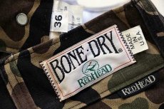 画像6: 80s USA製 BONE-DRY RED HEADレッドヘッド ダックハンターカモ ダック地 ハンティングパンツ w34 (6)